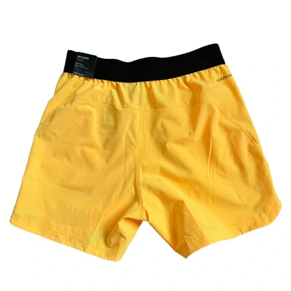 Adidas NWT Men’s Yellow Performance Shorts | NWT Activewear - Picture 2 of 3